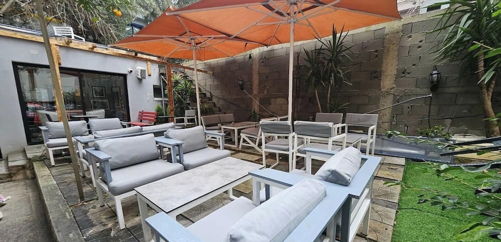 Hotel Antigone, Garden view