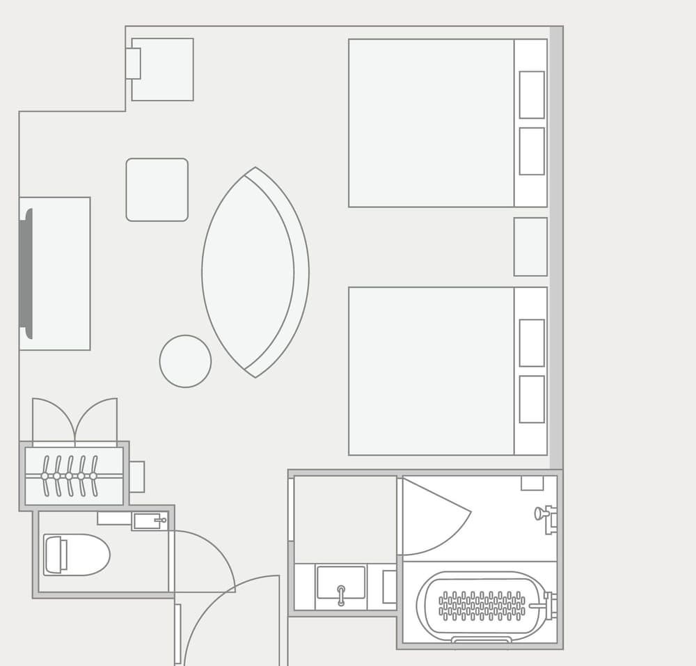 karaksa hotel grande Shin-Osaka Tower, Room