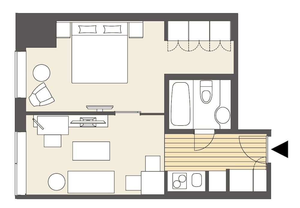 Fraser Residence Nankai Osaka, Room