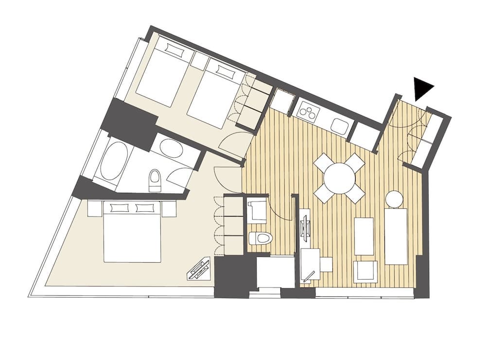 Fraser Residence Nankai Osaka, Room