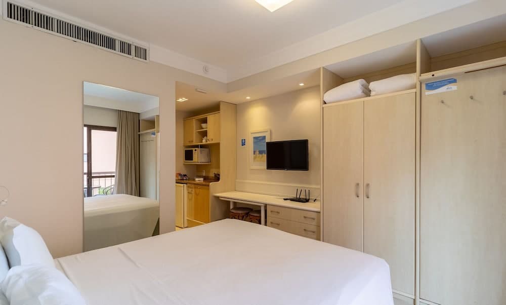 Estúdios Modernos em Resort pé na areia - Jurerê Beach Village JBVJR, Room