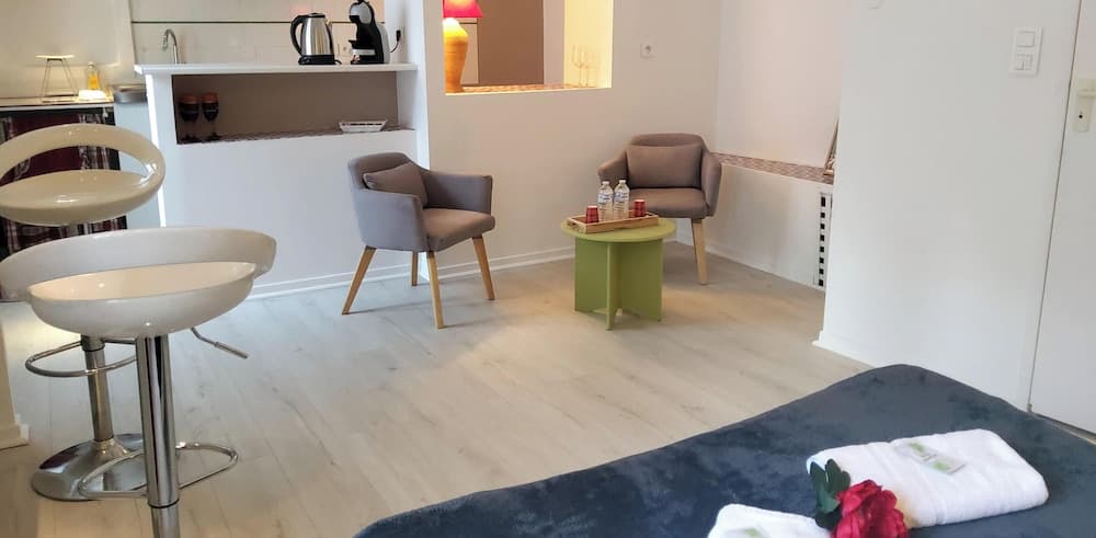 La Residence Au Berceau de Bernadette, Living area