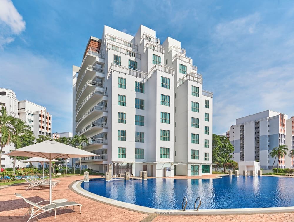 Village Residence Hougang, Aerial view