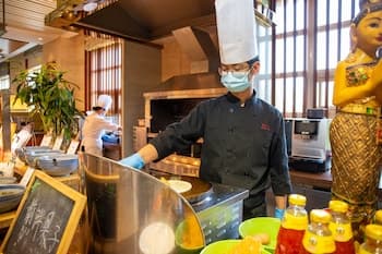 Hai Tian Expo Hotel, Breakfast buffet