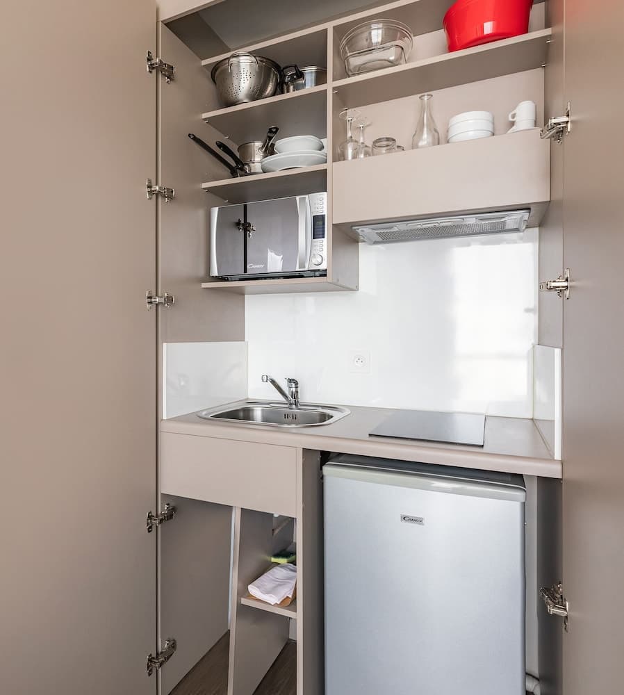 Appart'City Confort Rennes – Cesson Sévigné, Private kitchen
