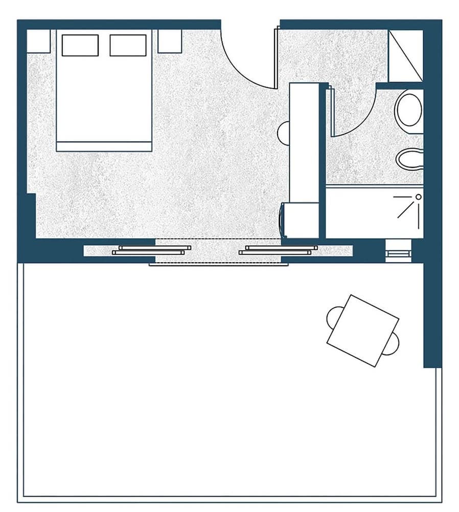 Zilean Apartment Airport by Airstay, Floor plan