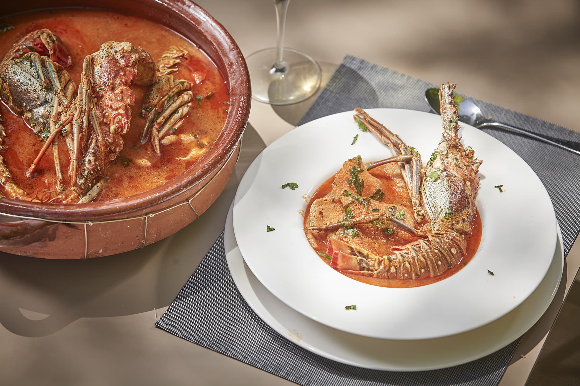 Prinsotel la Caleta, Restaurant