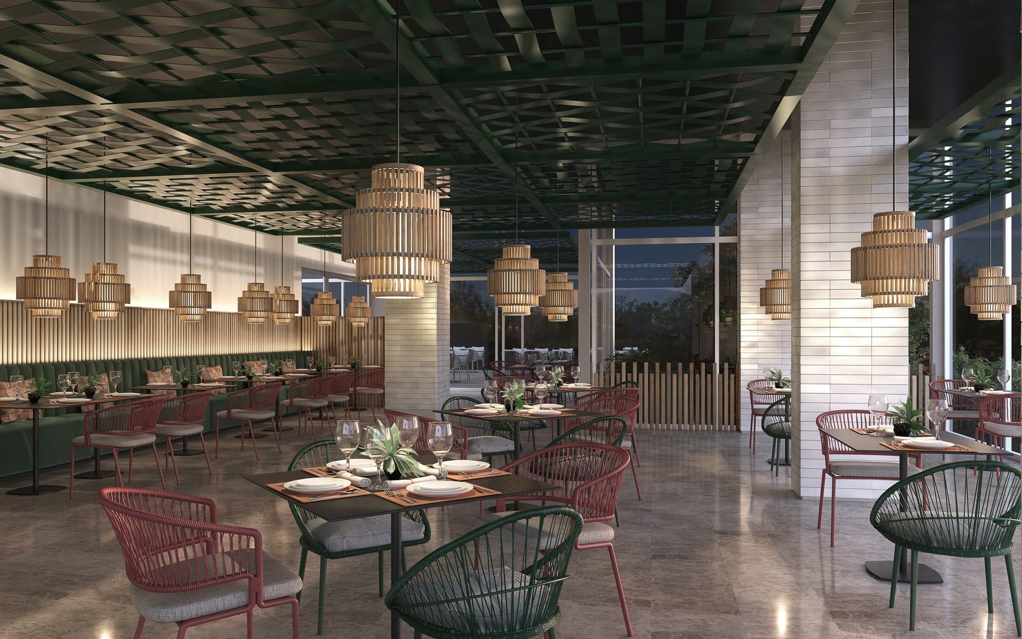 Alua Atlántico Golf Resort, Restaurant