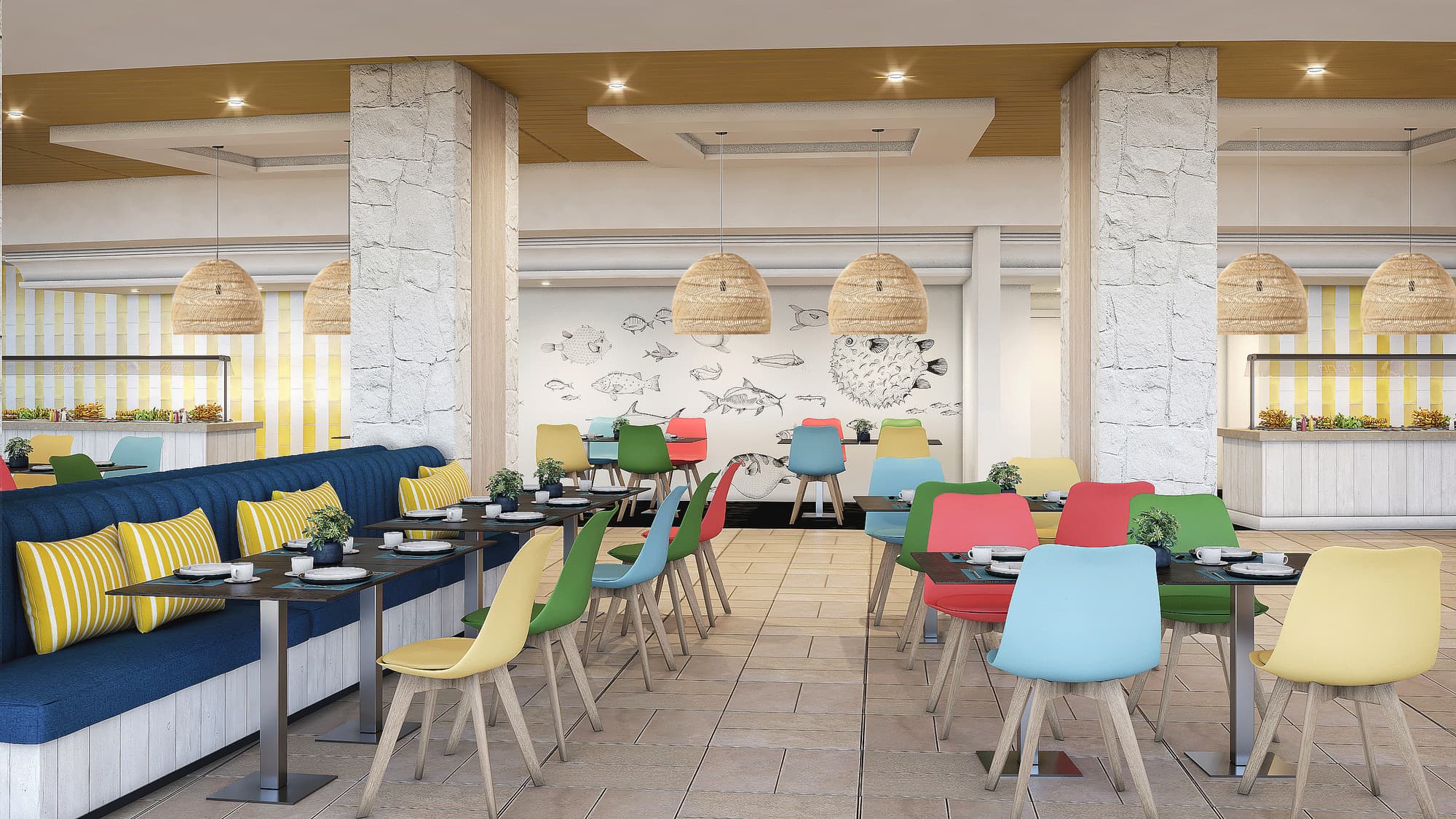 Alua Atlántico Golf Resort, Restaurant