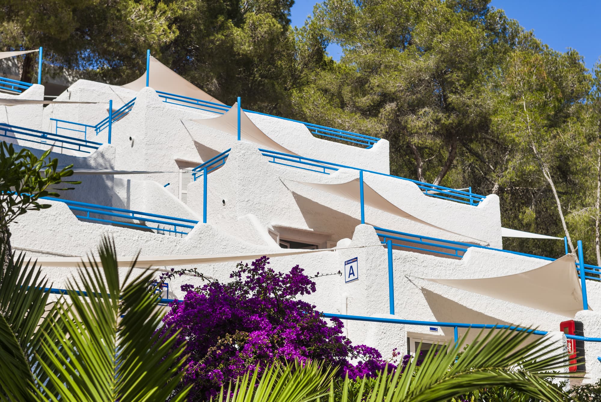 Globales Montemar, Terrace