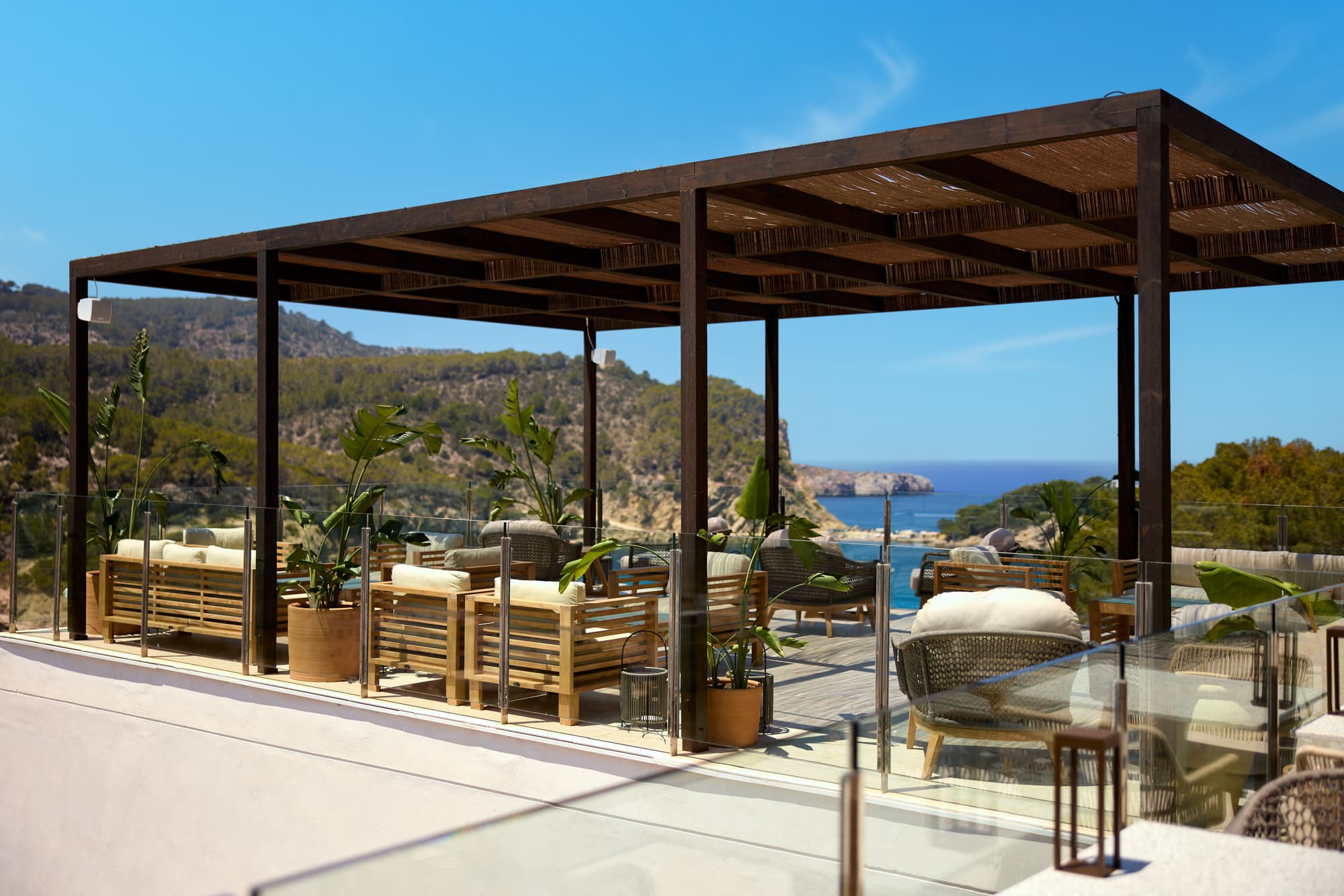 Cala San Miguel Hotel Ibiza, Curio Collection By H, Terrace
