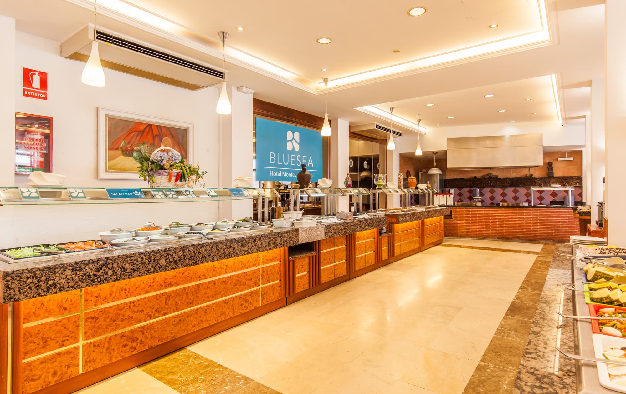 BLUESEA Montevista-Hawai, Restaurant