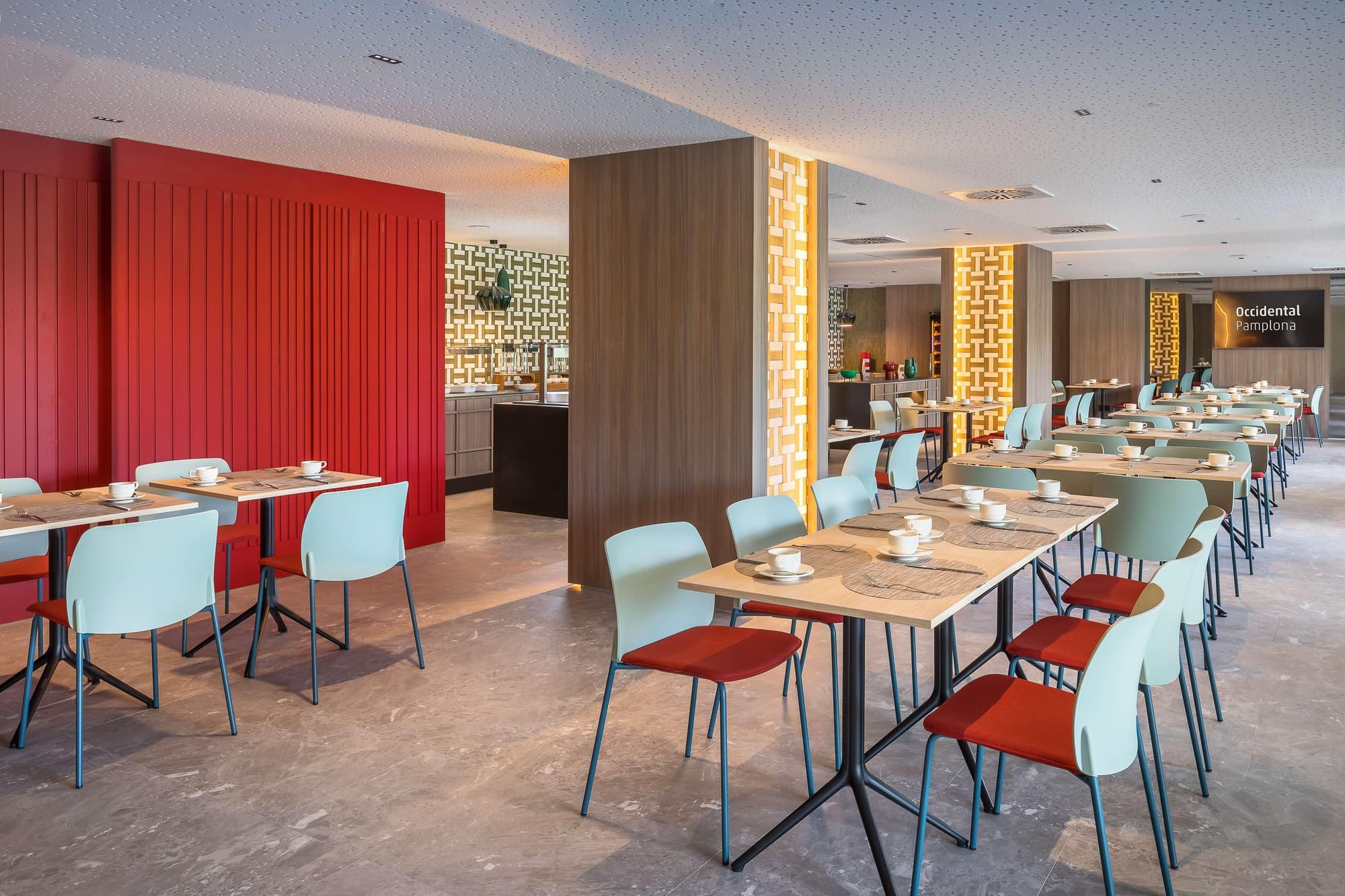 Occidental Pamplona, Restaurant