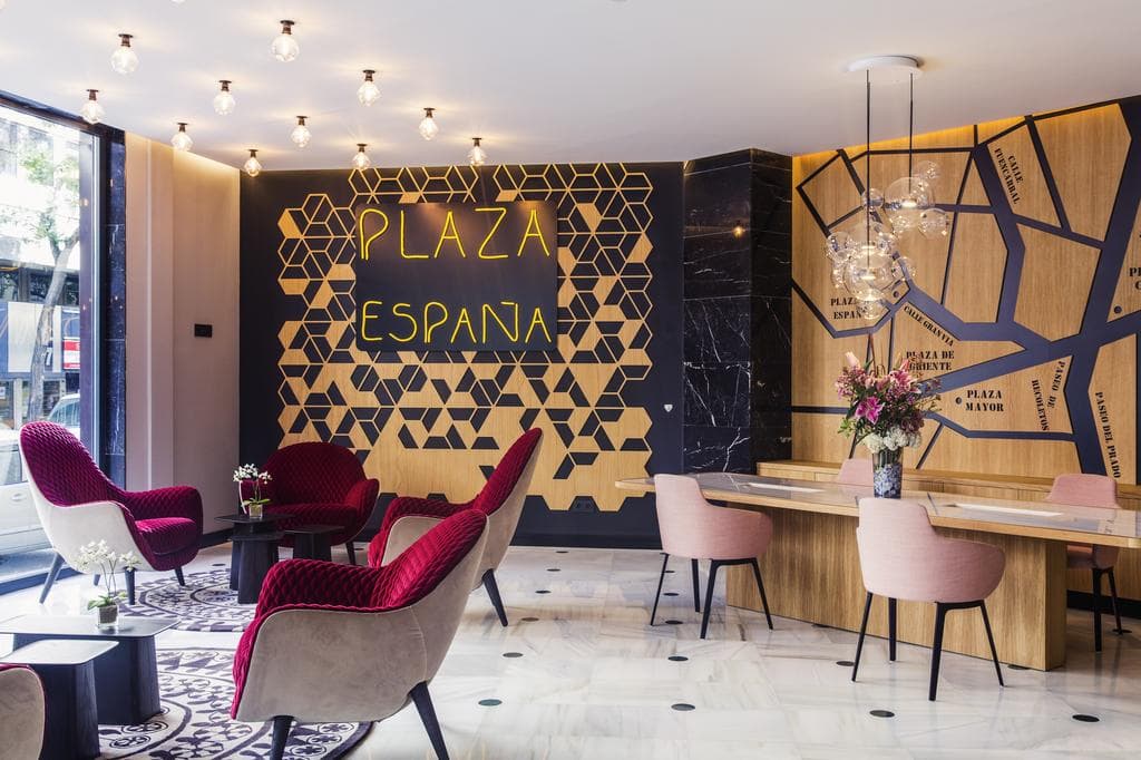 Motel One Madrid-Plaza de España, Lobby