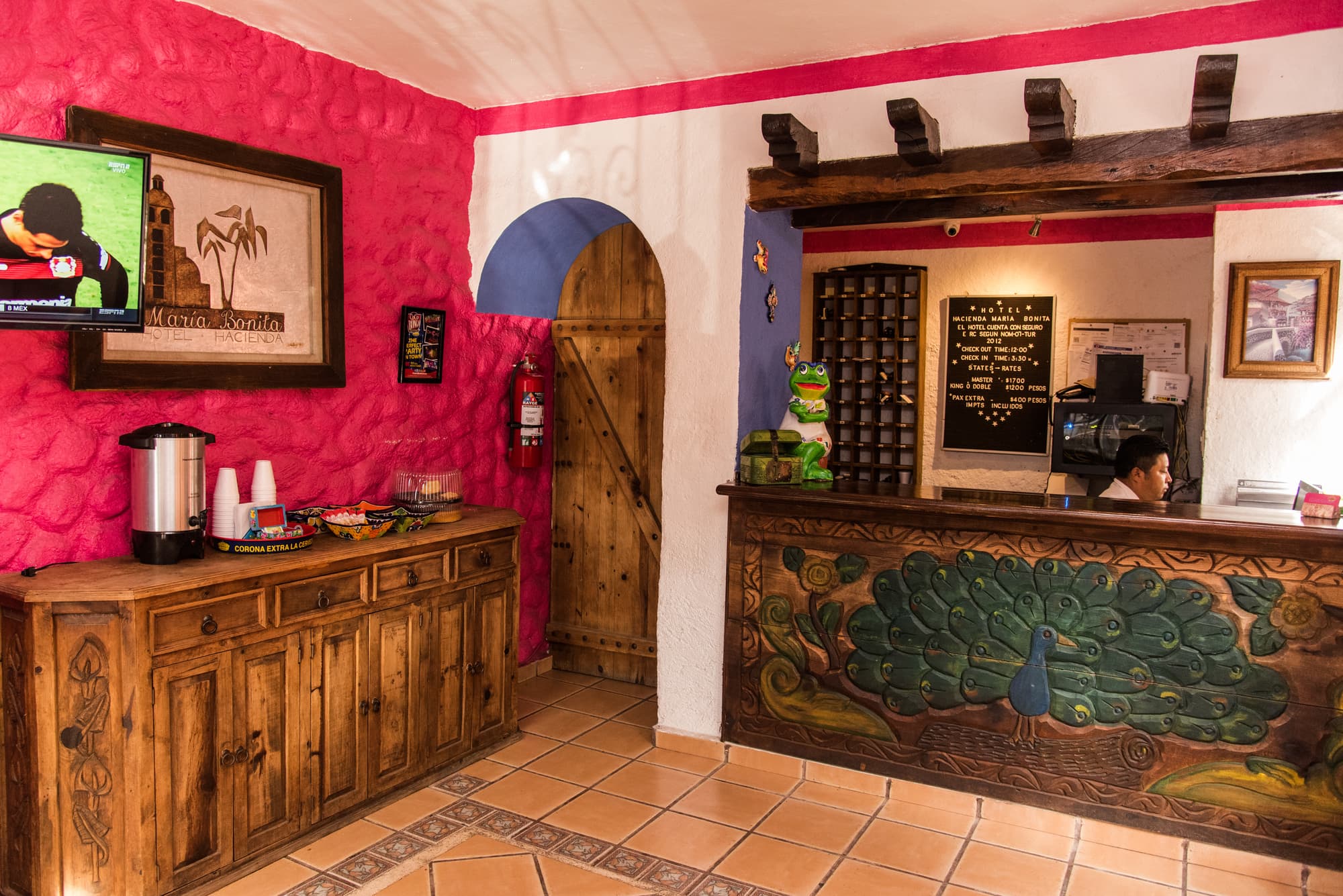 Hacienda Maria Bonita, Lobby