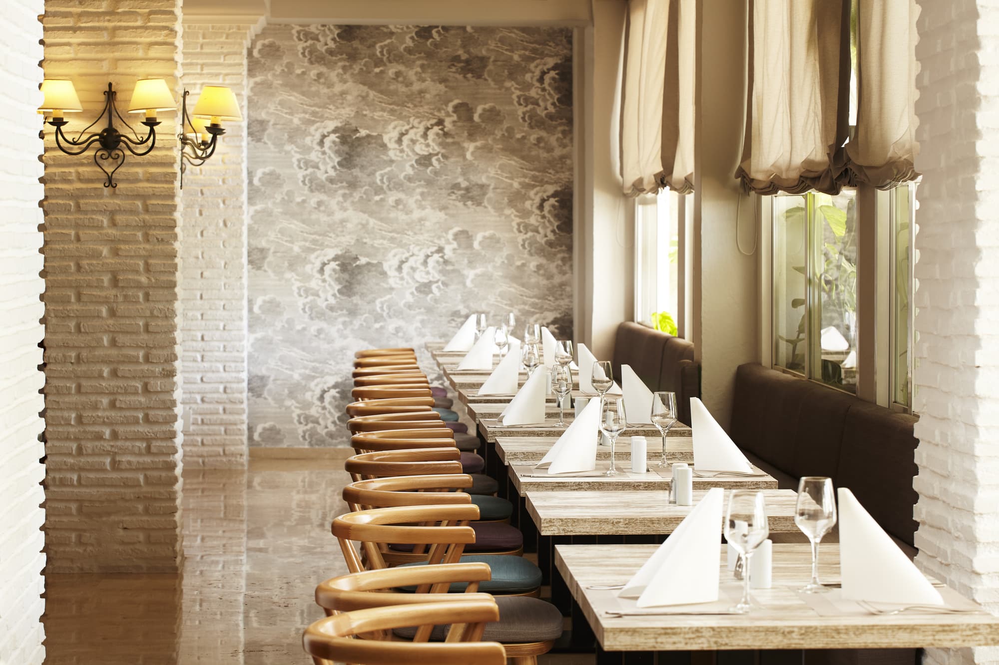 Villa Flamenca, Restaurant