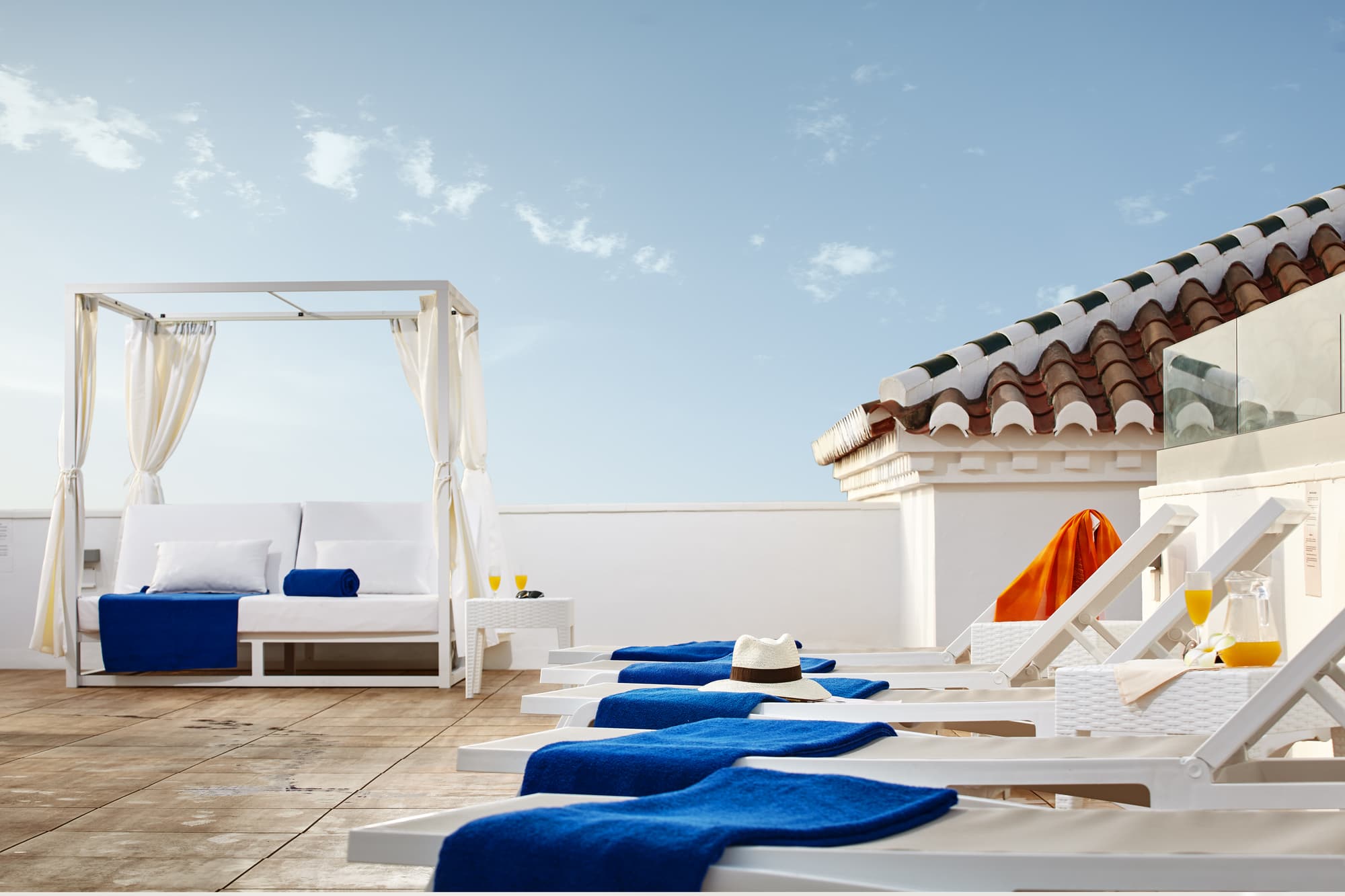 Villa Flamenca, Terrace