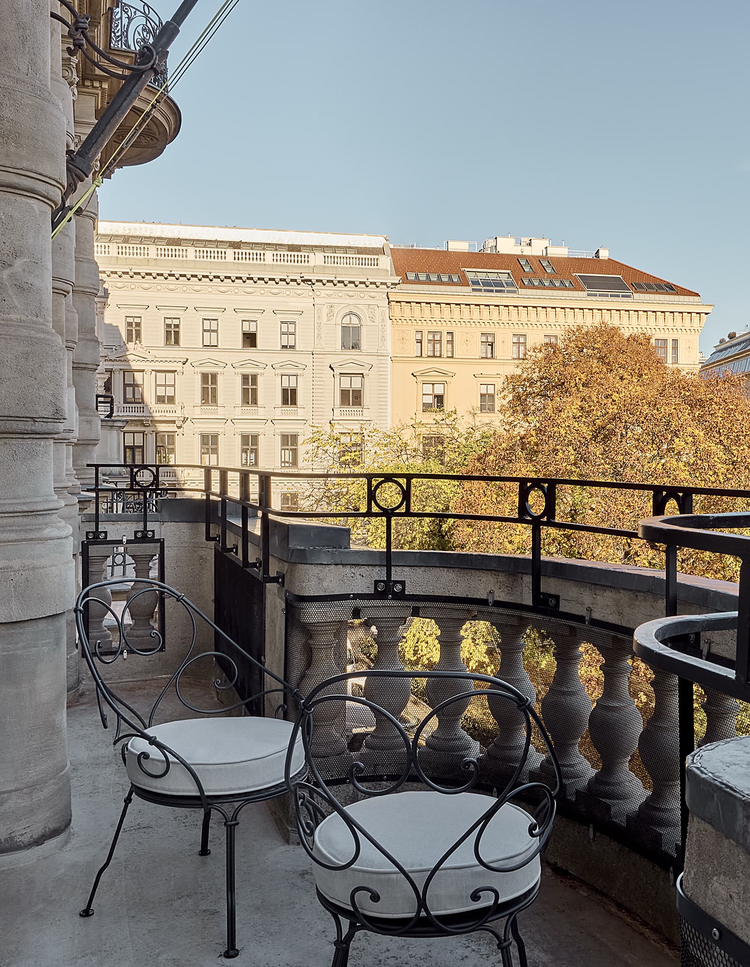 Miiro Palais Rudolf, Terrace