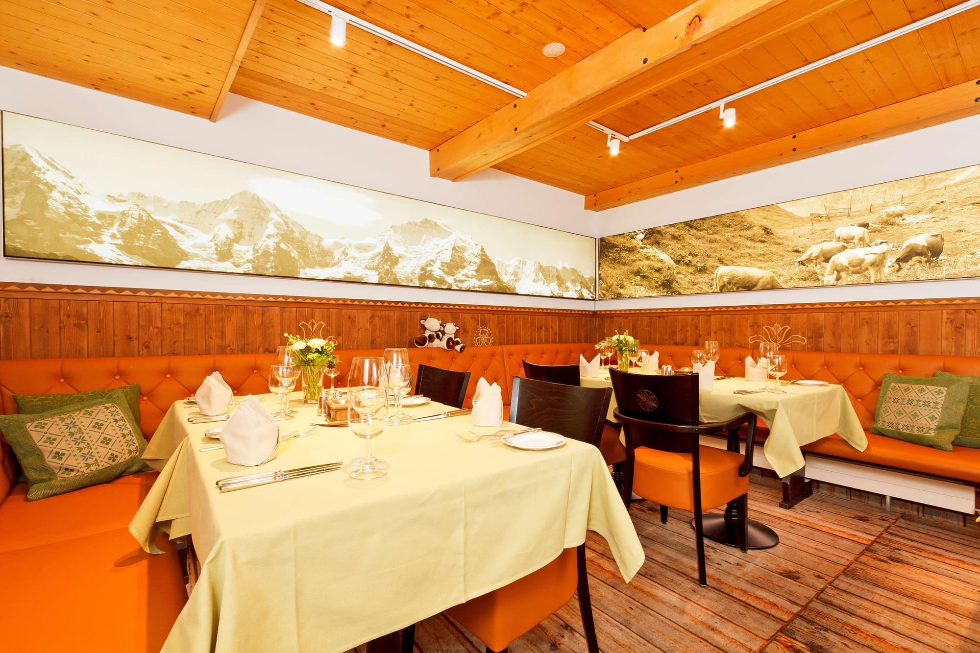 Eiger Mürren Swiss Quality Hotel, Restaurant
