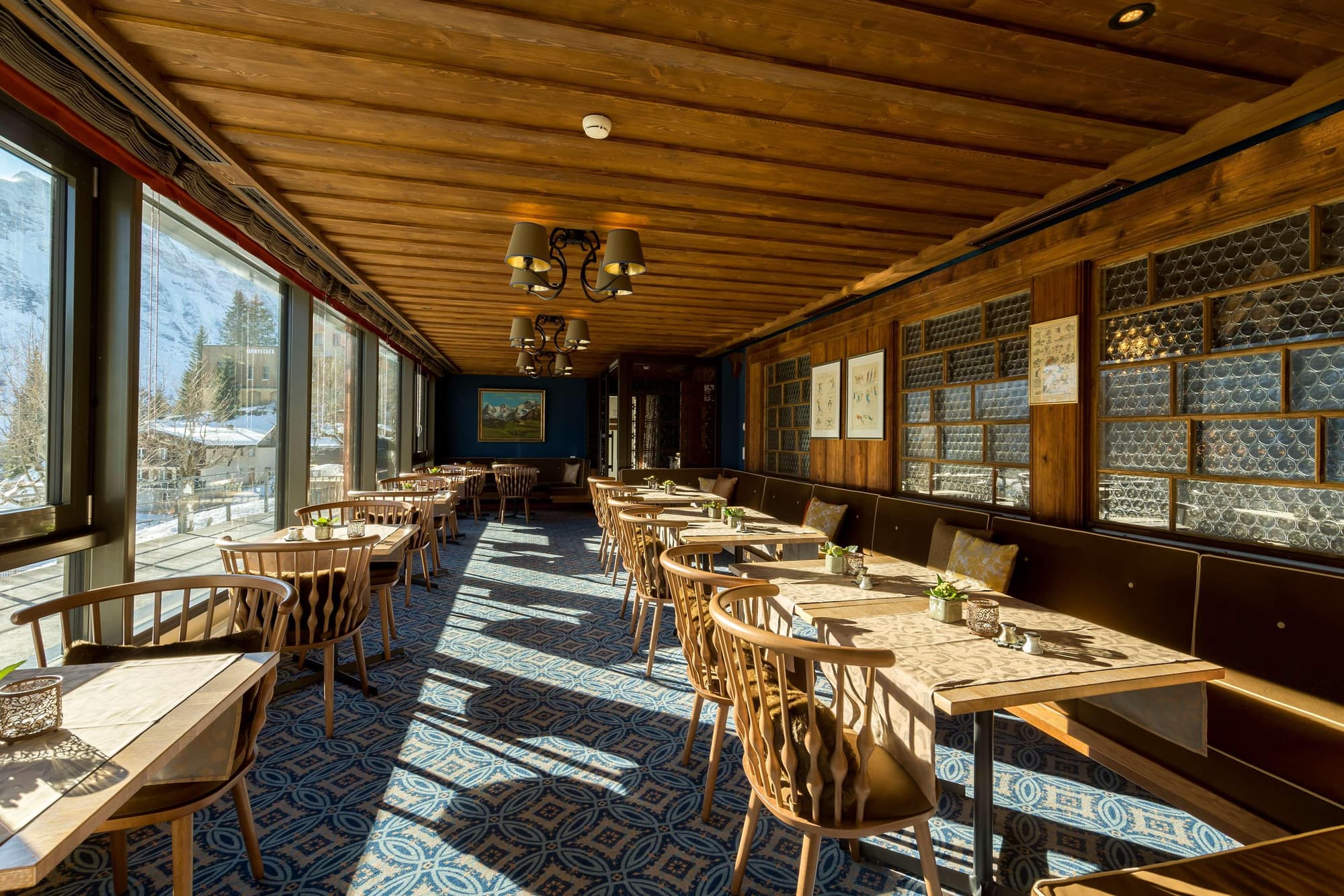 Eiger Mürren Swiss Quality Hotel, Restaurant