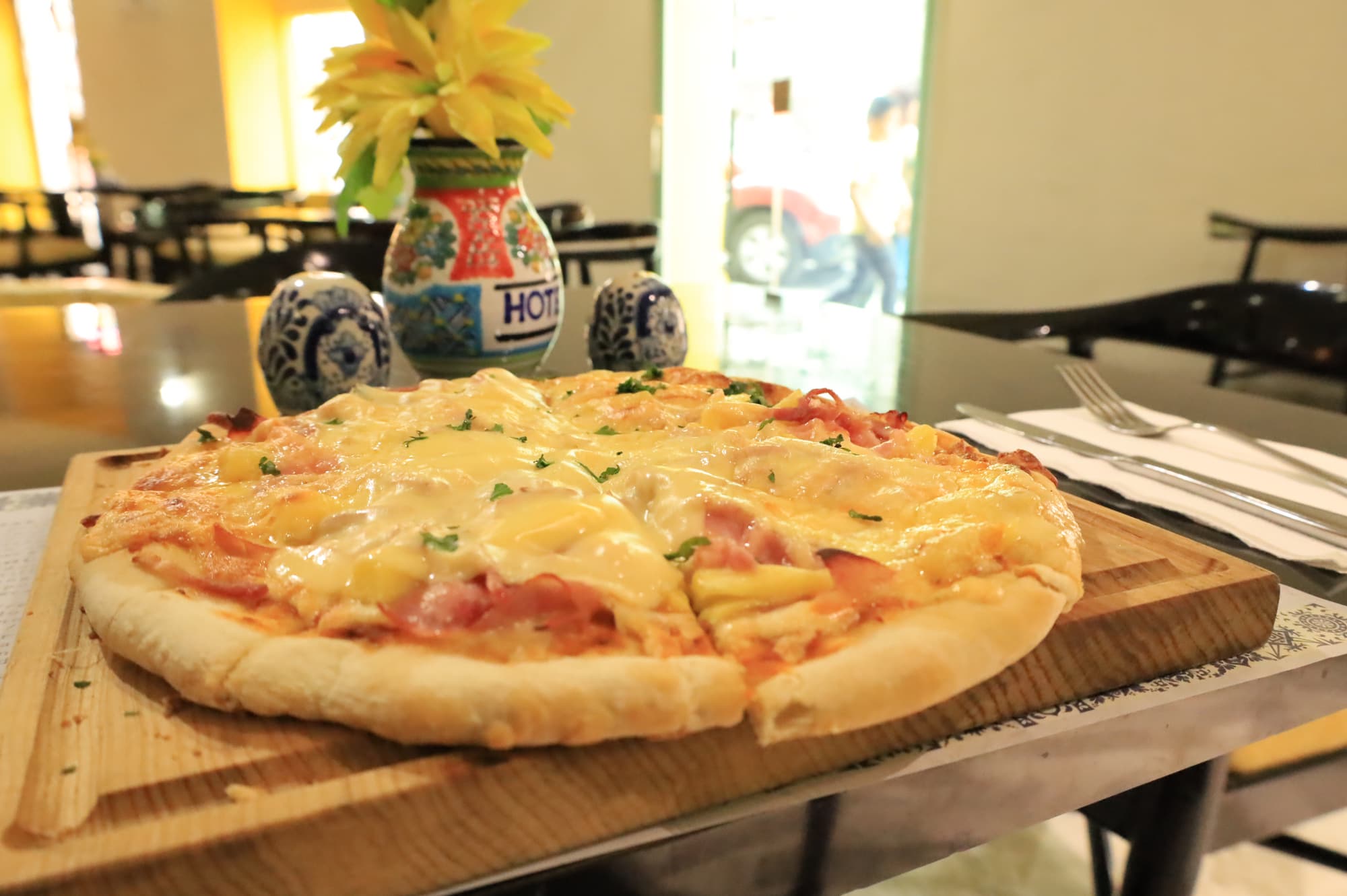 Aristos Puebla, Restaurant