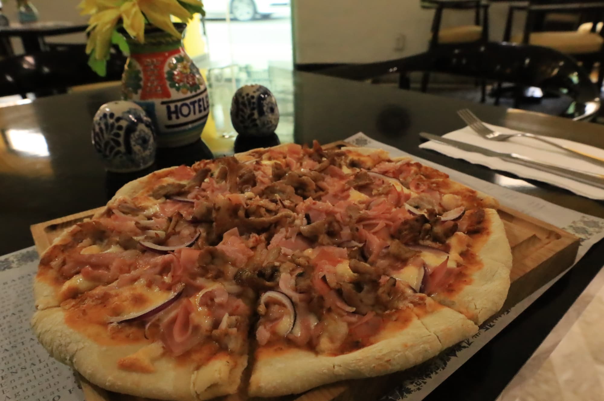 Aristos Puebla, Restaurant