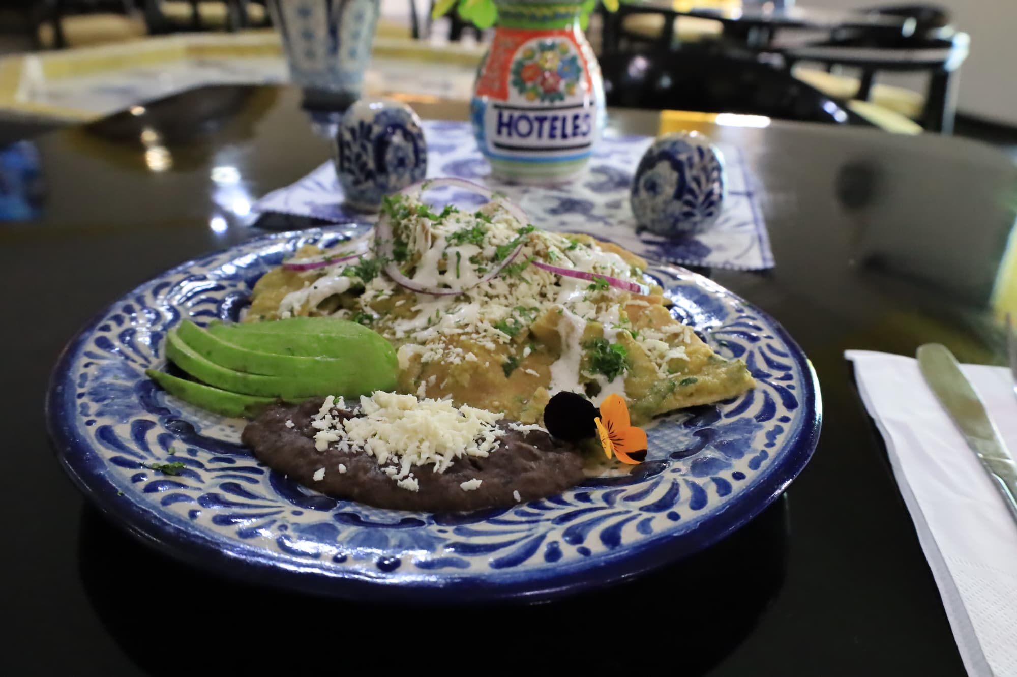 Aristos Puebla, Restaurant