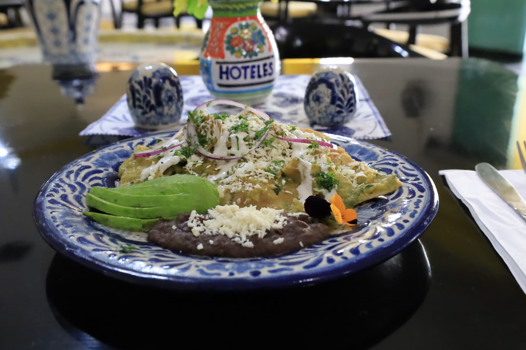 Aristos Puebla, Restaurant