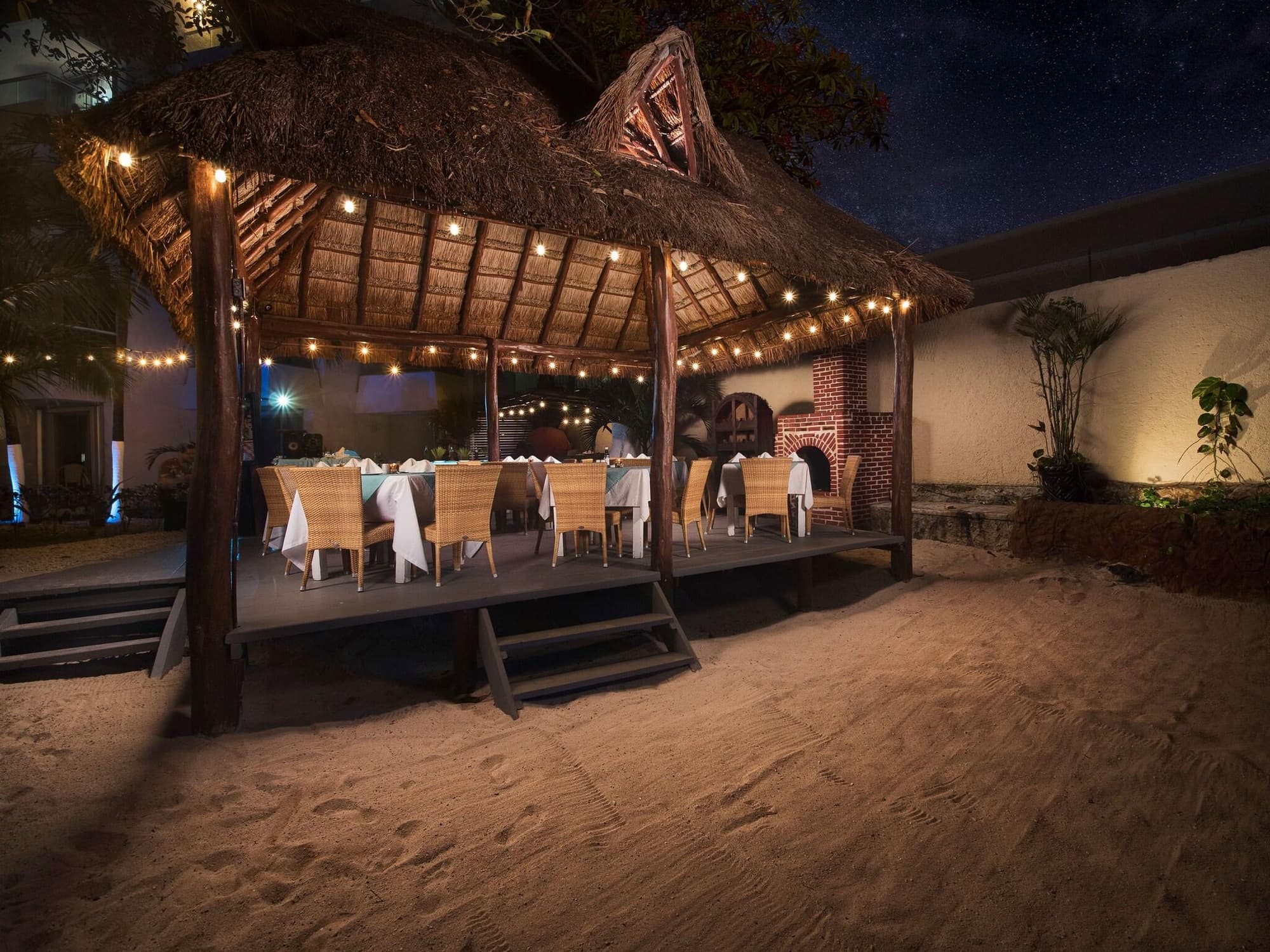 El Cid La Ceiba Beach Hotel, Restaurant