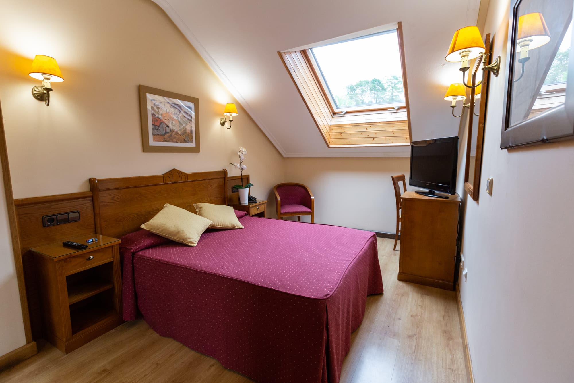 Ciudad de Cangas de Onis, Room