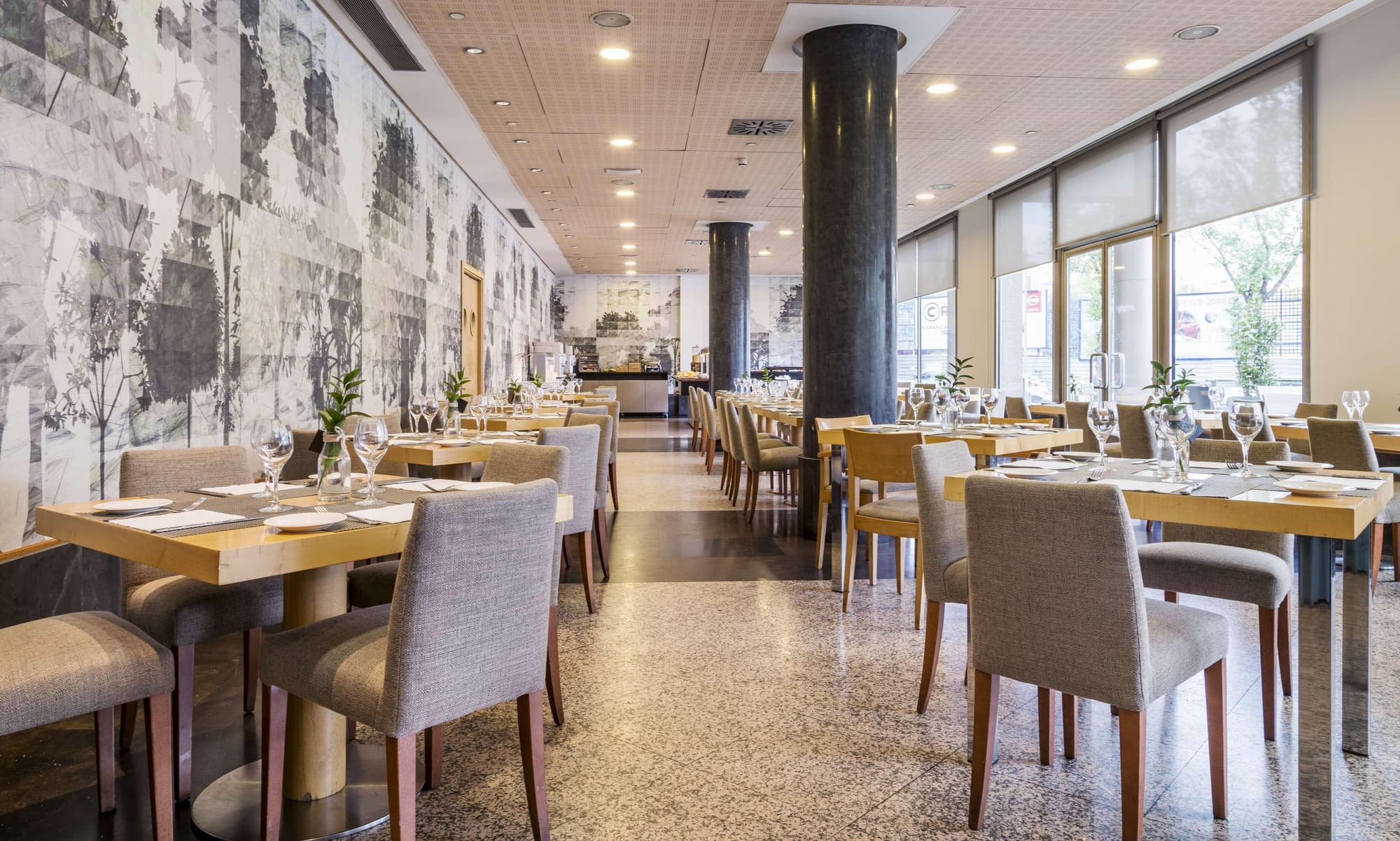 Ilunion Alcala Norte, Restaurant