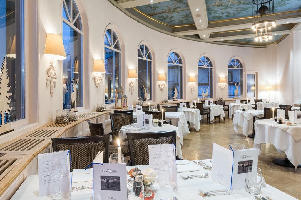 Hotel Schweizerhof St Moritz, Restaurant