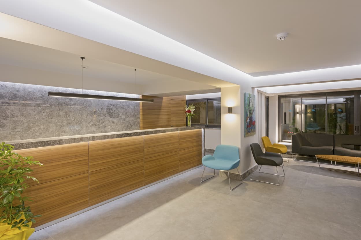 Floria Beach Hotel, Lobby