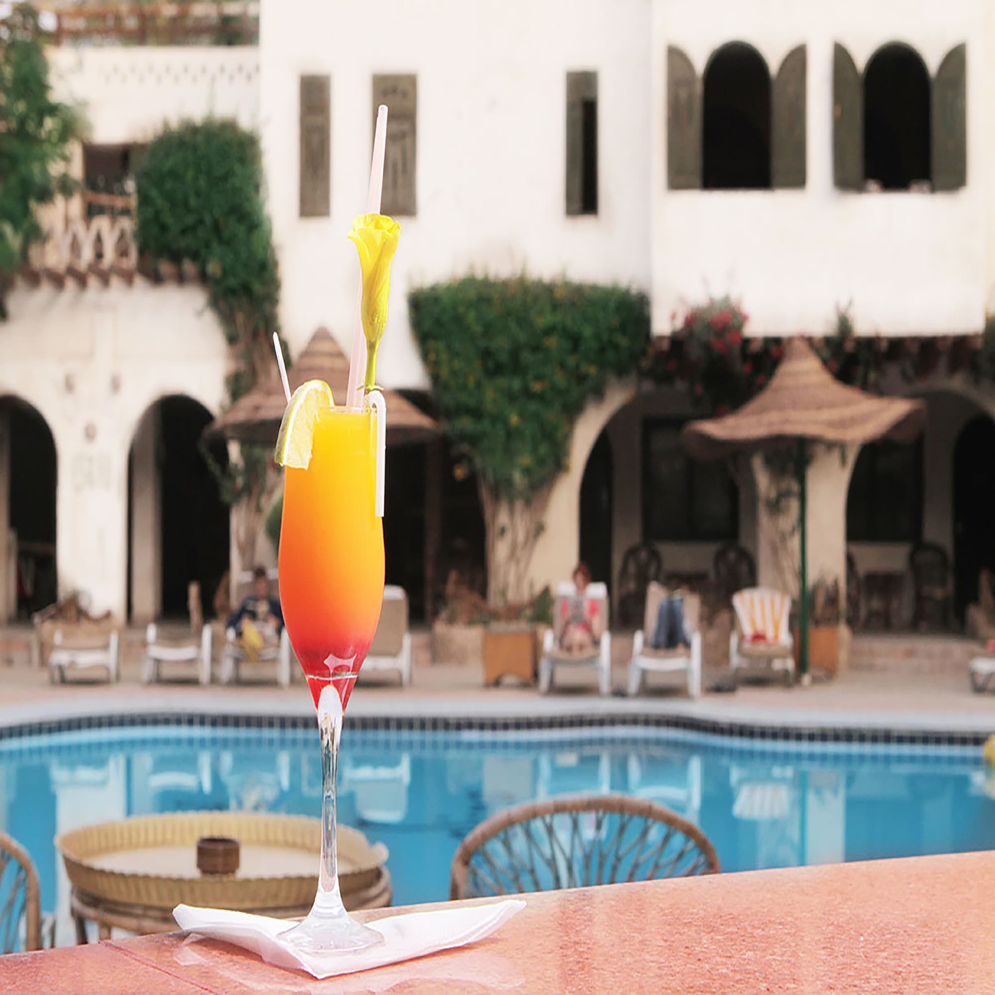 Amar Sina Boutique Egyptian Village, Bar