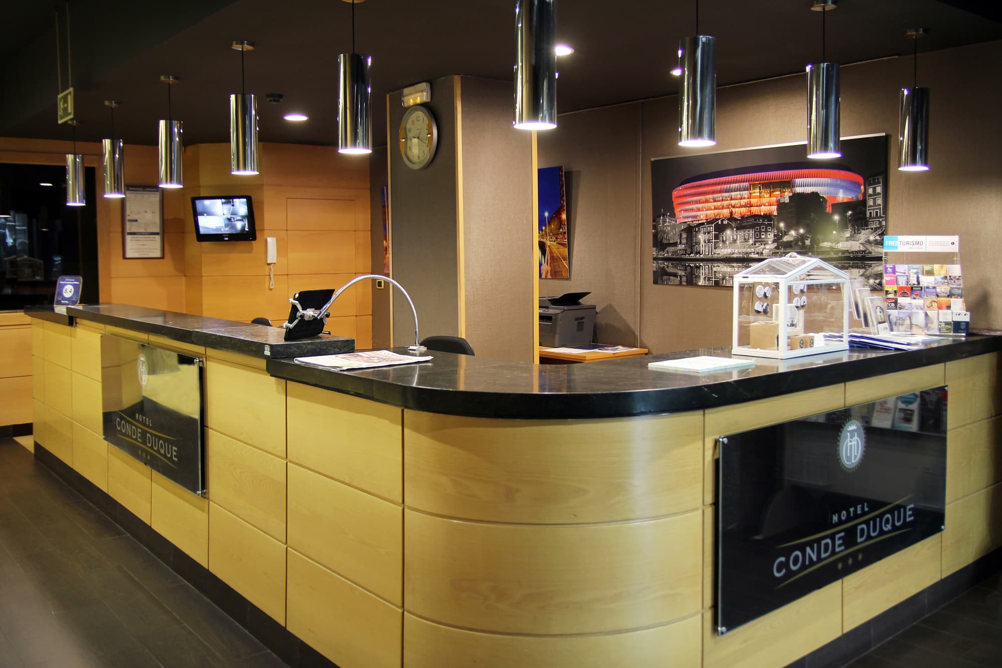 Hotel Conde Duque Bilbao, Lobby