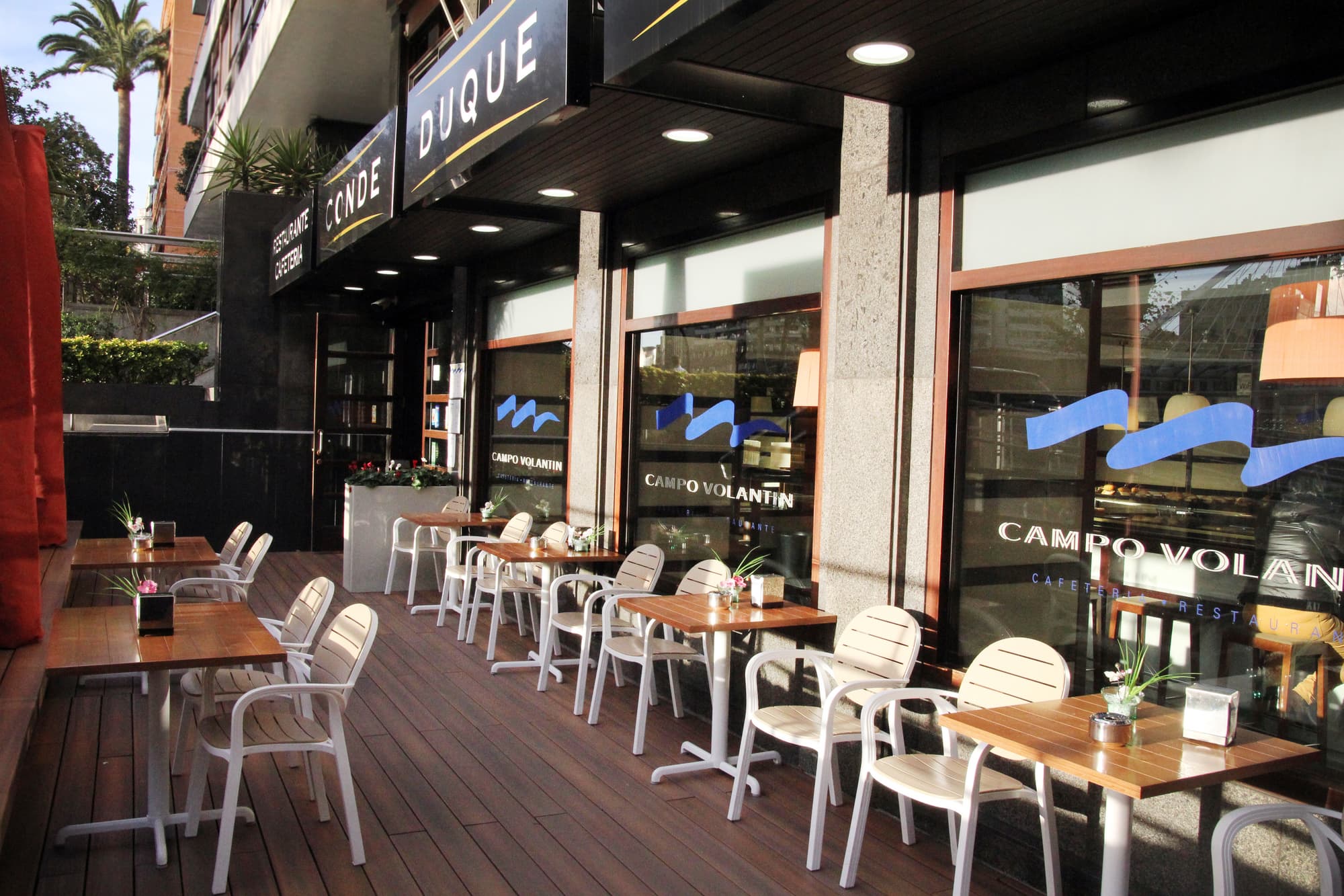 Hotel Conde Duque Bilbao, Terrace