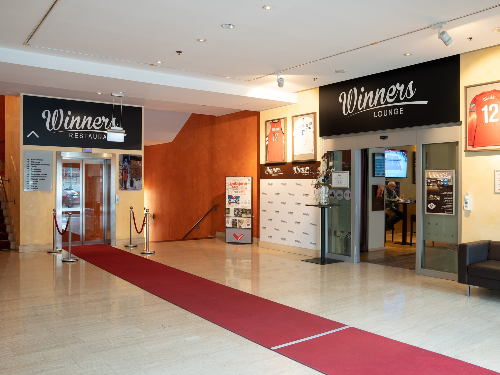 Doubletree by Hilton Ljubljana, Lobby