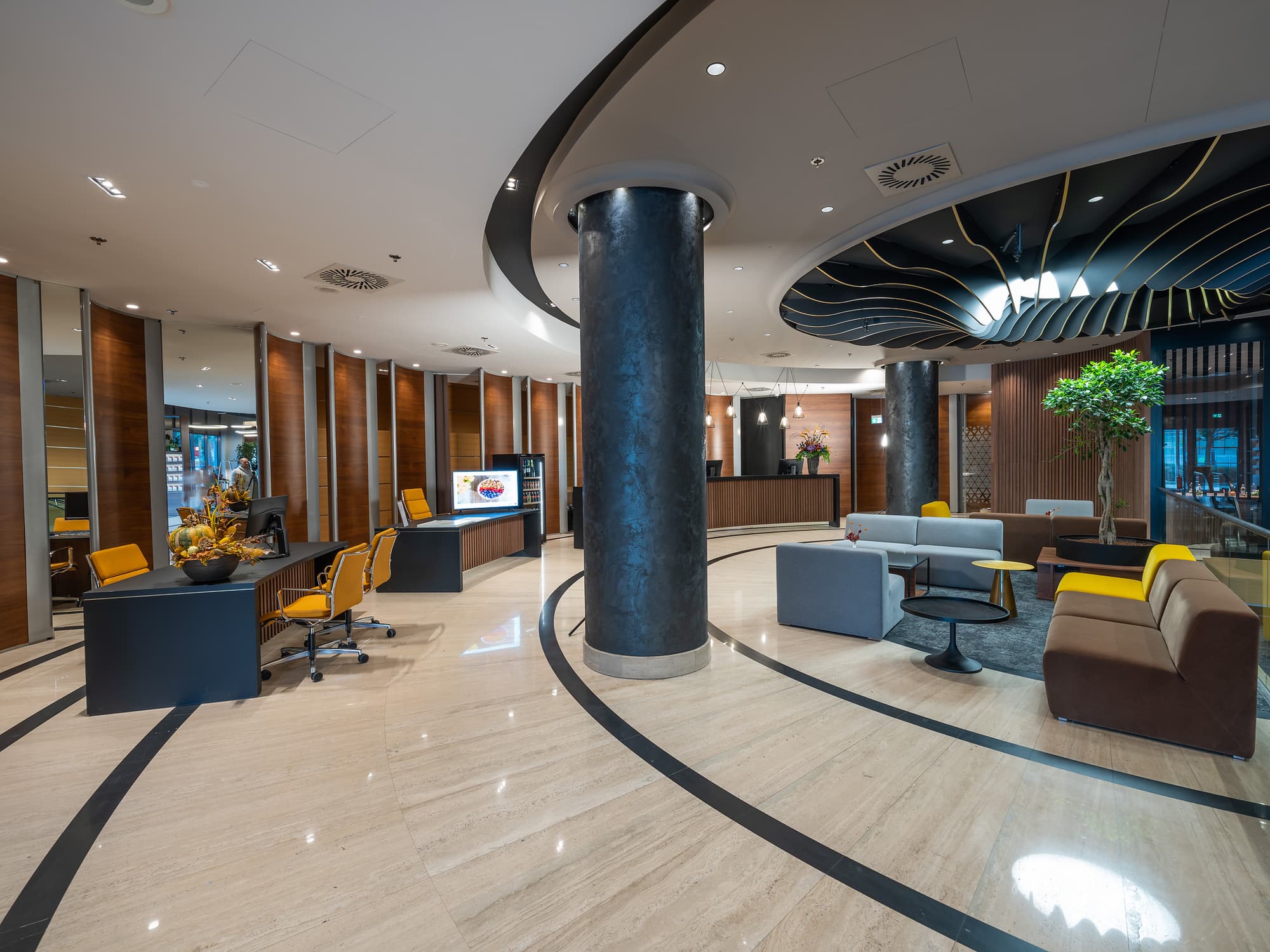 Doubletree by Hilton Ljubljana, Lobby