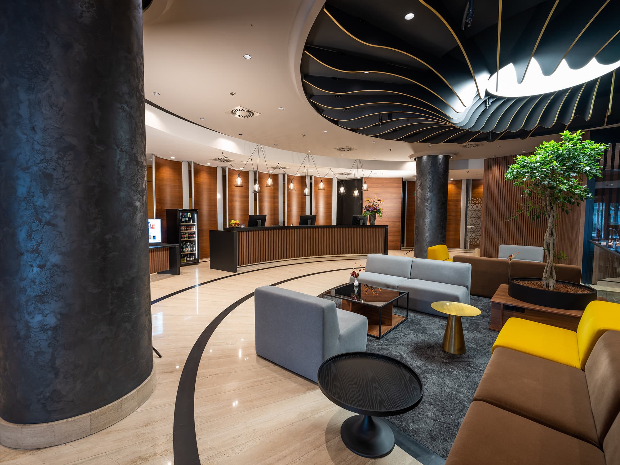 Doubletree by Hilton Ljubljana, Lobby