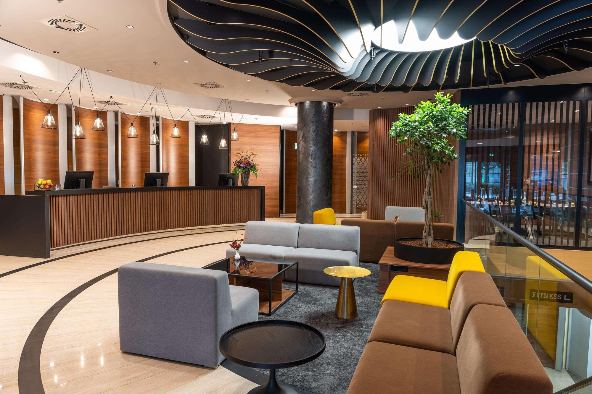 Doubletree by Hilton Ljubljana, Lobby