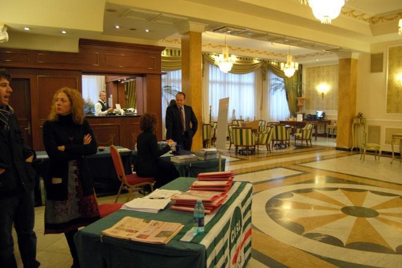 Zanhotel Europa, Lobby