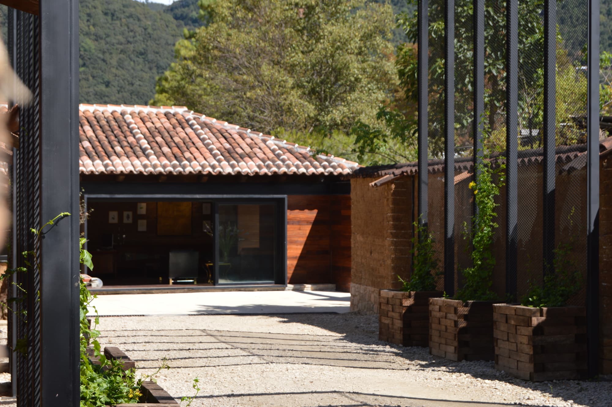 Uvence Arte + Hotel, Terrace