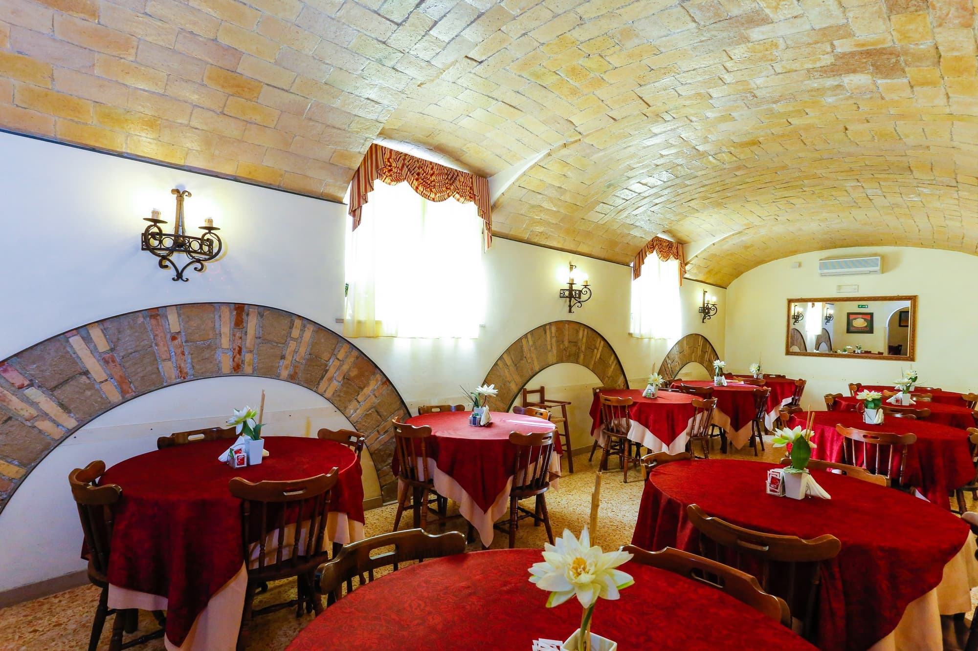 Tempio di Pallade, Restaurant