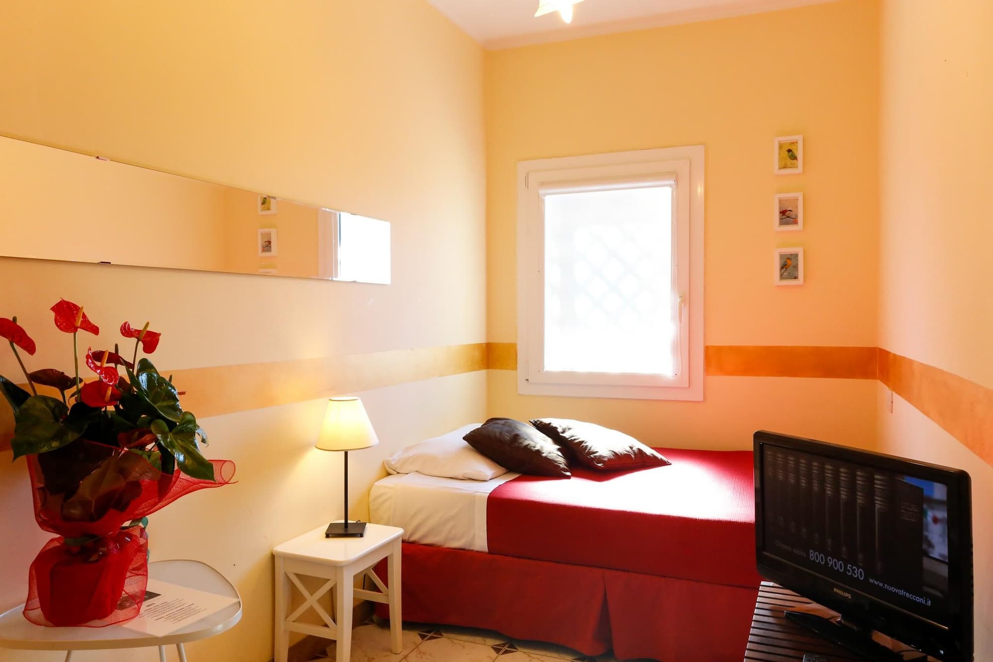 Tempio di Pallade, Room