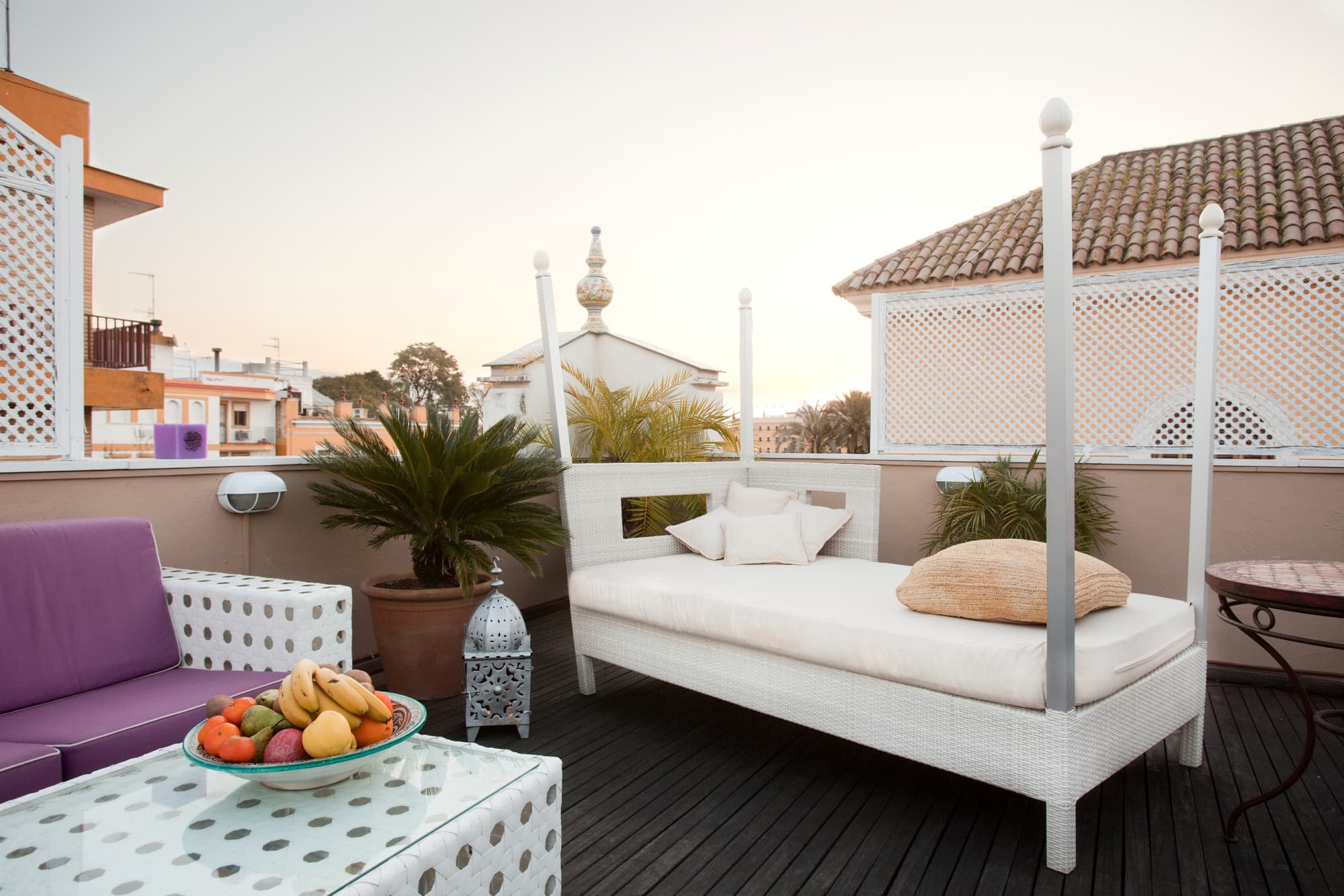 Alcoba del Rey de Sevilla, Terrace
