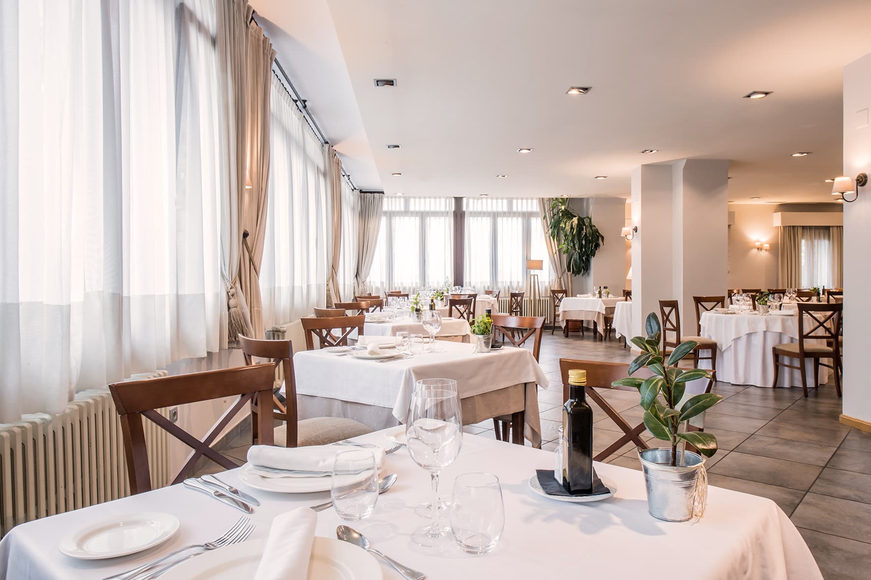 Villa Virginia, Restaurant