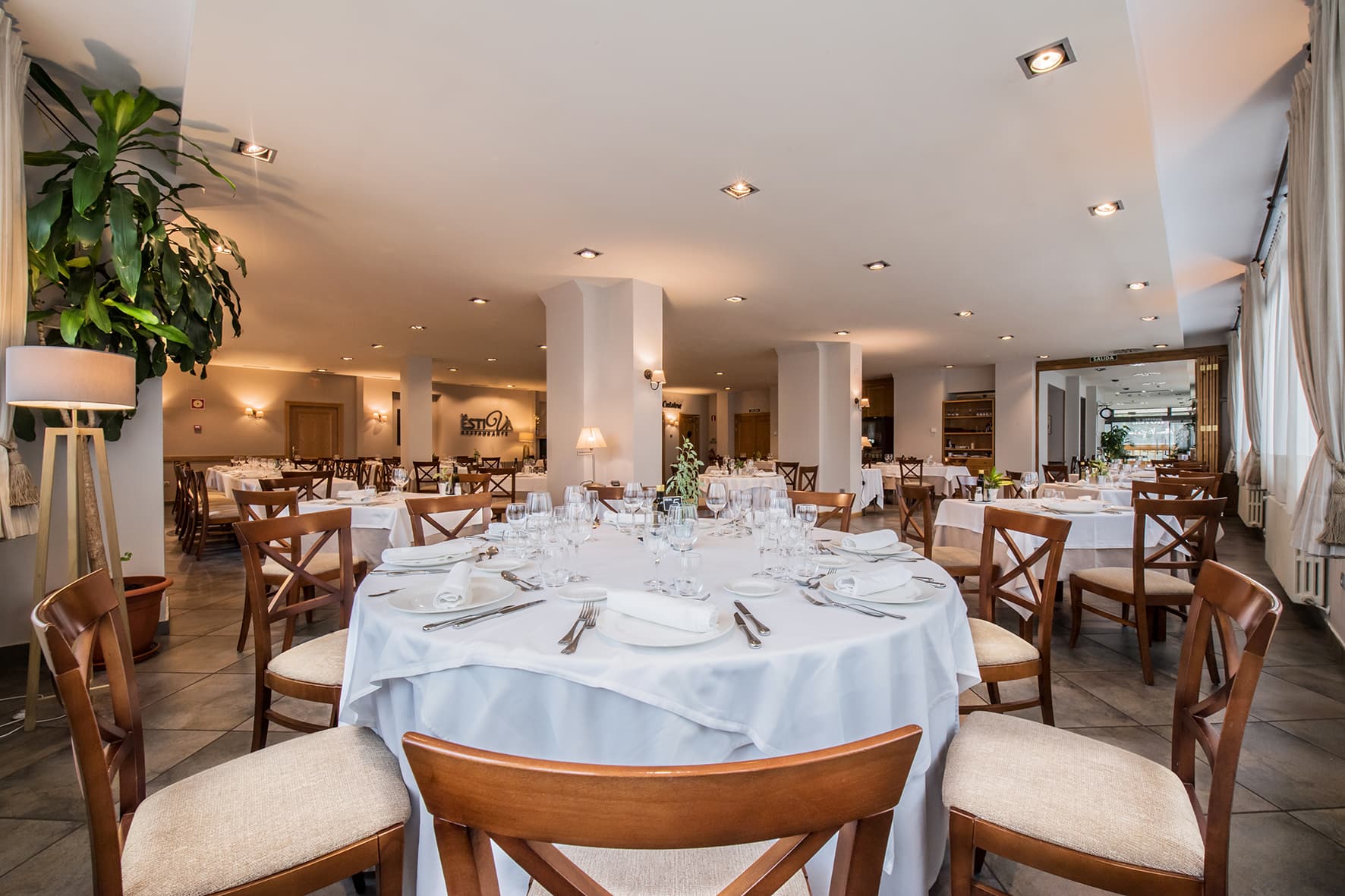 Villa Virginia, Restaurant