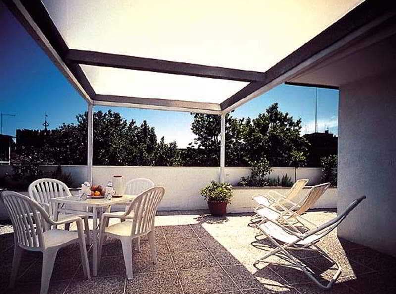 Hotel Aurora, Terrace