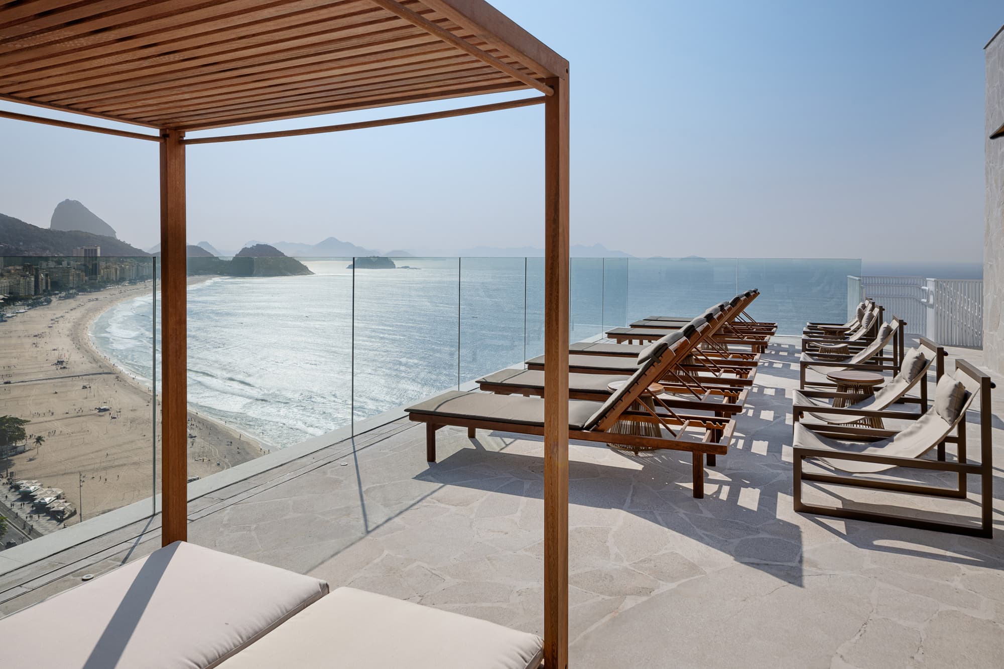 Rio Othon Palace, Terrace