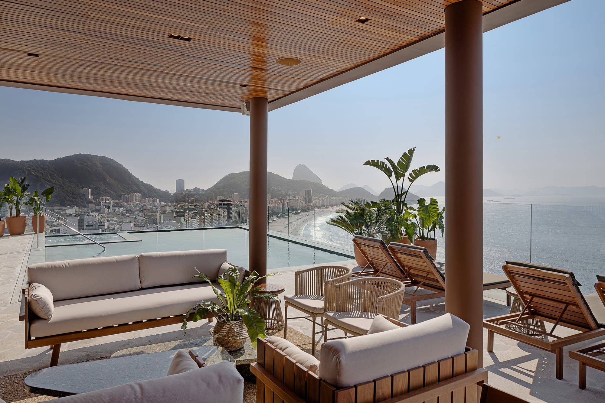 Rio Othon Palace, Terrace